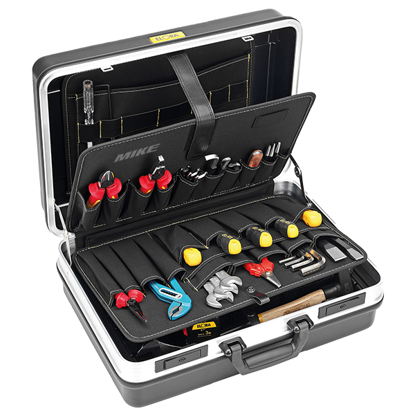 Vali đựng đồ nghề xách tay 4 khoang ELORA 1380-L, 460x315x169mm