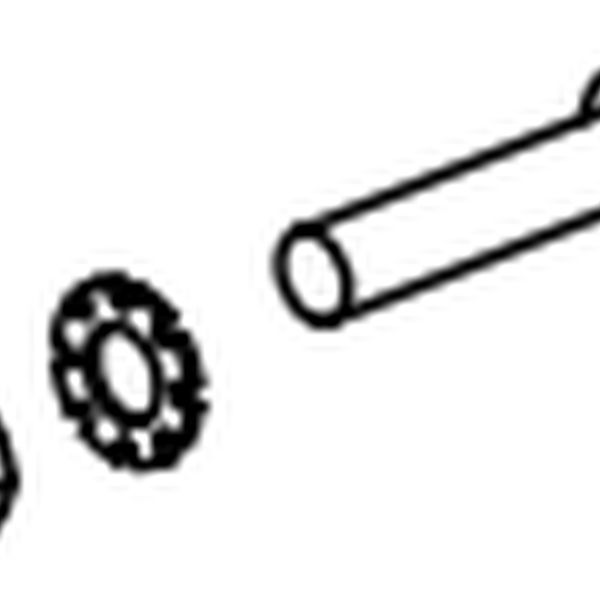 Grounding screw/washer/nut. Euroboor 020.0182 - 55, mm (metric)