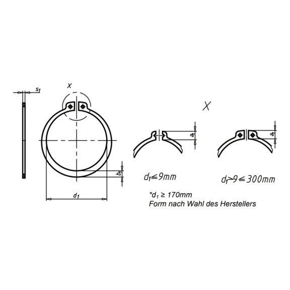 Circlip. Euroboor 032.0176 - 55, 471-A thumbnail 2