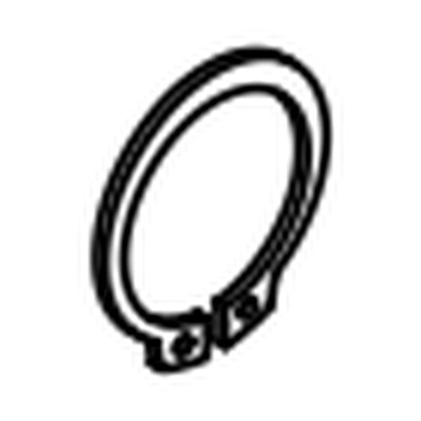 Circlip. Euroboor 036.0018 - 55, mm (metric)