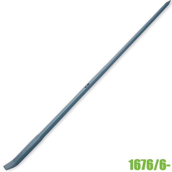 Xà beng đuôi nhọn ELORA 1676/6 lưỡi bằng-cong từ 1,5-2m