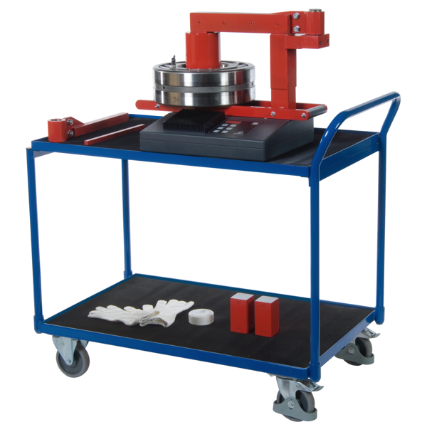 Xe đẩy tay 2 tầng 289999, chuyên dụng cho máy gia nhiệt