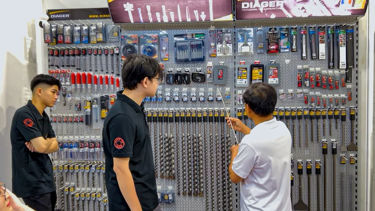 Khách thăm gian hàng của Diager — Triển lãm quốc tế VietBuild 2026 (ảnh 15/15)