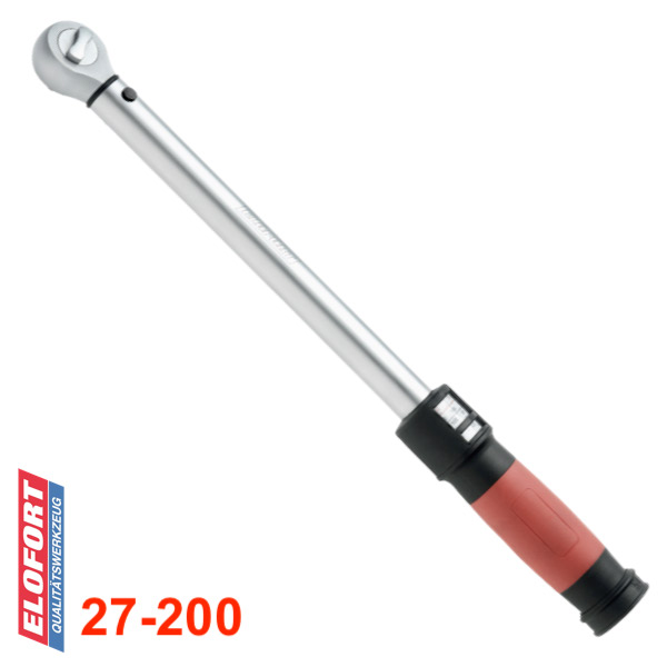 Cờ lê lực ELOFORT 27-200, từ 40-200 Nm, đầu vuông 1/2 inch