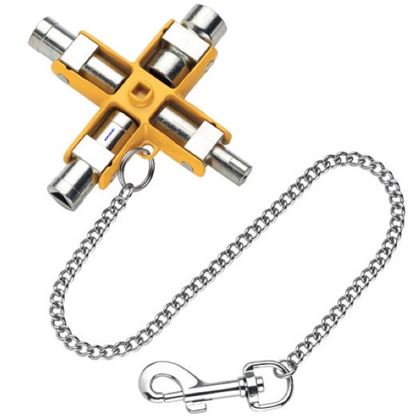 Tay vặn vạn năng ELORA 70-2, có dây xích đeo hông, 9 trong 1