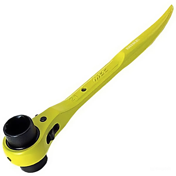 Cờ lê đuôi chuột MCC RAS tuýp đôi cán nhôm, đuôi cong