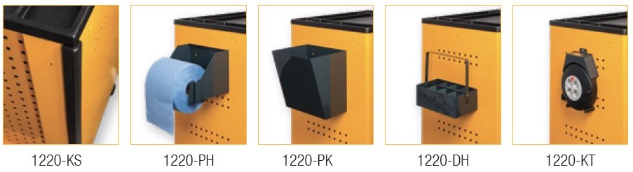 Phụ kiện treo hông tủ dụng cụ đồ nghề ELORA Germany