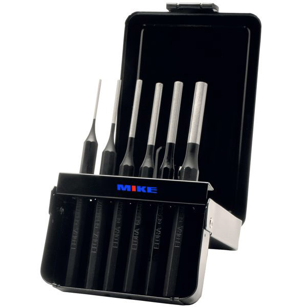 Bộ đục tròn 6 cây ELORA 271K, đường kính từ 2mm đến 8mm