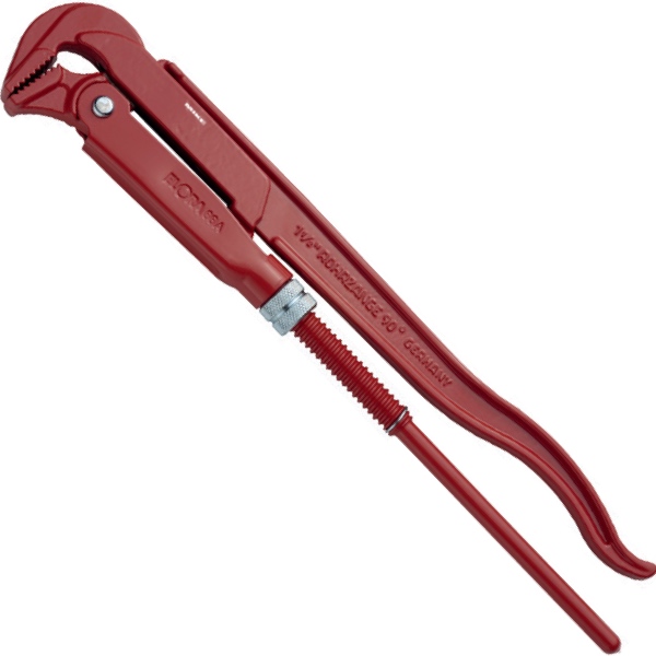 Mỏ lết ống ngàm 90 độ kiểu Thụy Điển ELORA 66A, DIN ISO 5234