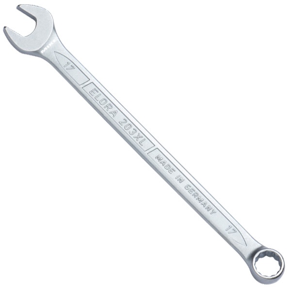 Cờ lê vòng miệng ELORA 203XL, loại siêu dài, chuẩn DIN 3113A