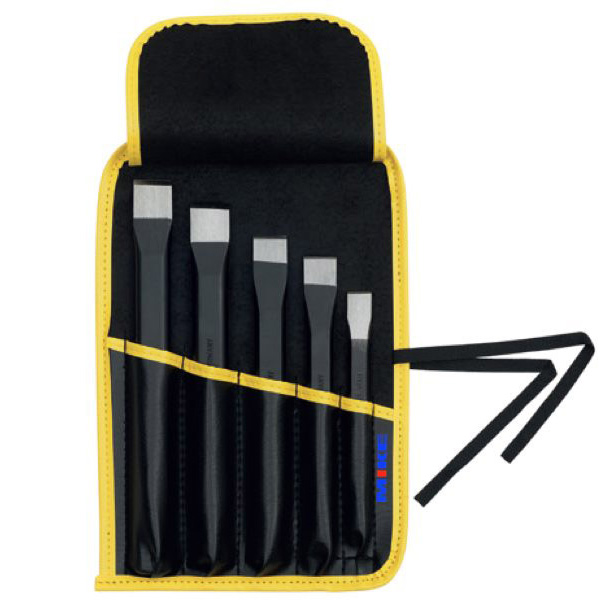 Bộ đục dẹt 5 cây ELORA 260-S5, từ 125mm đến 250mm