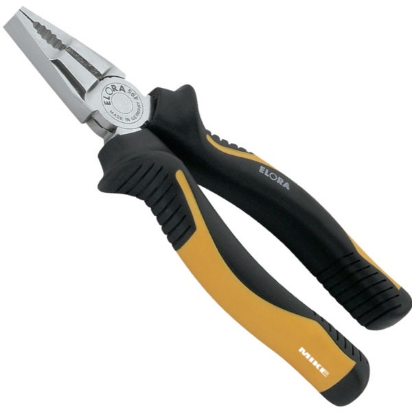 Kìm đa năng ELORA 495-Bi, kềm răng đầu bằng DIN 5746