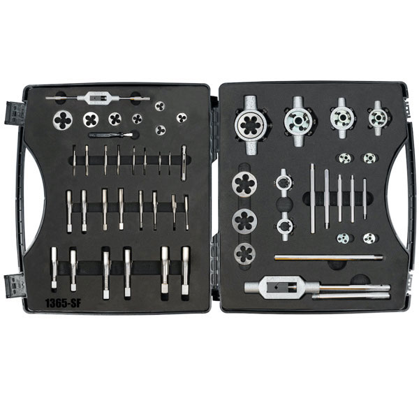 Bộ ta rô bàn ren ELORA 1365-SF, 50 chi tiết trong ngoài kết hợp