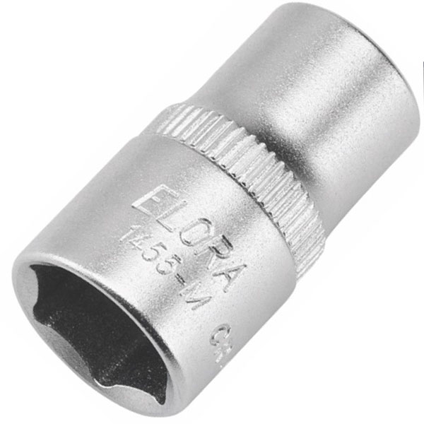 Đầu tuýp rời Elora 1455-M, đầu vuông 1/4 inch, hệ inch và mét