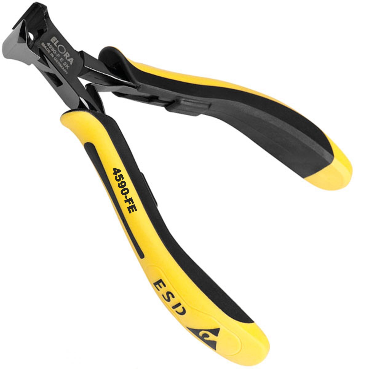Kềm cắt đầu nghiêng 13 độ ELORA 4590-FE 2K ESD, mũi vát