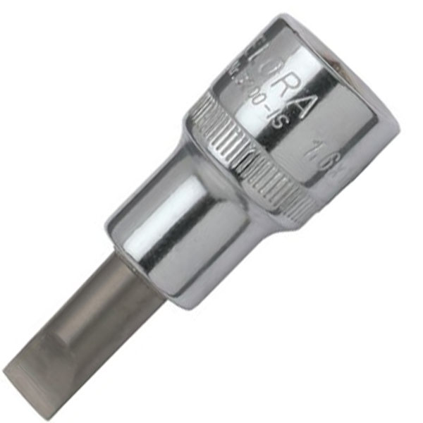 Đầu tuýp mũi tua vít 2 cạnh ELORA 3200-IS, vuông 1/2 inch