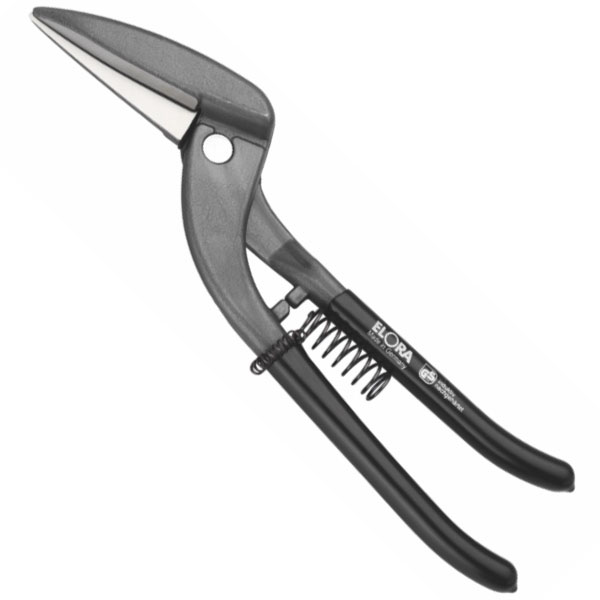 Kéo cắt tôn 1.5mm ELORA 497R-300, mỏ bồ nông, bo cua phải