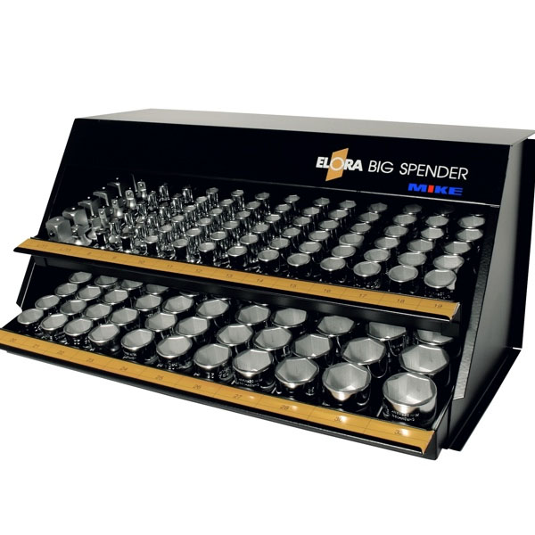 Bộ tuýp hệ mét 150 chi tiết ELORA 770/771-KS1M, vuông 1/2 inch