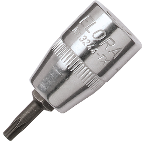 Đầu tuýp sao ELORA 3244-TX, đầu vuông 3/8 inch