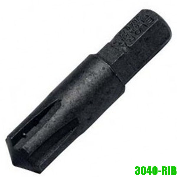 Đầu vít hình trái khế ELORA 3040-RIB, từ M5-M10, chuôi lục giác 1/4 inch