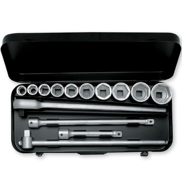 Bộ tuýp 14 chi tiết ELORA 770/771-S10, đầu vuông 3/4 inch