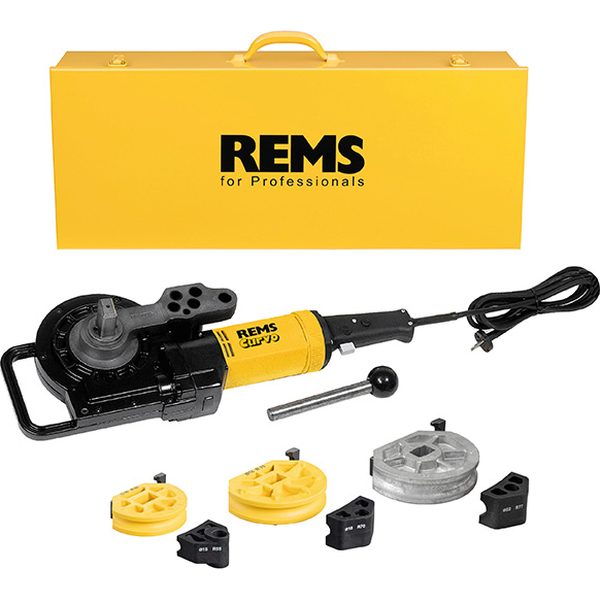 Máy uốn ống chạy điện REMS Curvo Made in Germany.
