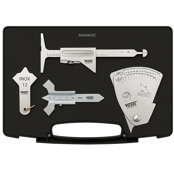 Bộ thước đo mối hàn cơ khí VOGEL Germany 479901, gồm 4 chi tiết