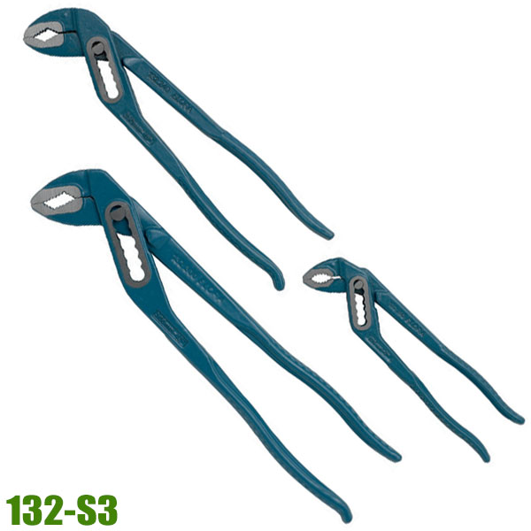 Bộ kìm mỏ quạ 3 món ELORA 132-S3, chuẩn DIN ISO 8976, form C