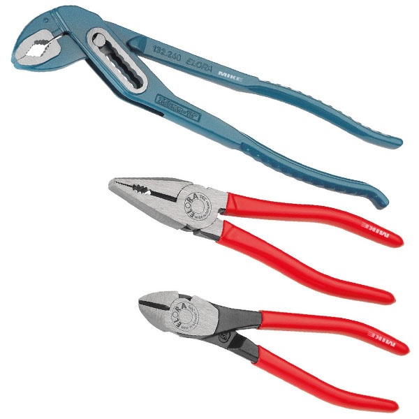 Bộ kìm cổ điển ELORA 304-S31, gồm 3 món, hộp carton