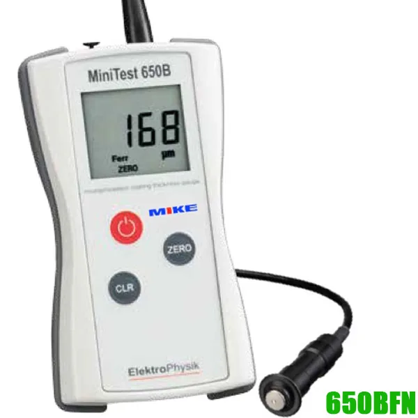 Minitest 650B-FN máy đo độ dày sơn phủ trên nền kim loại 0 - 2000 µm