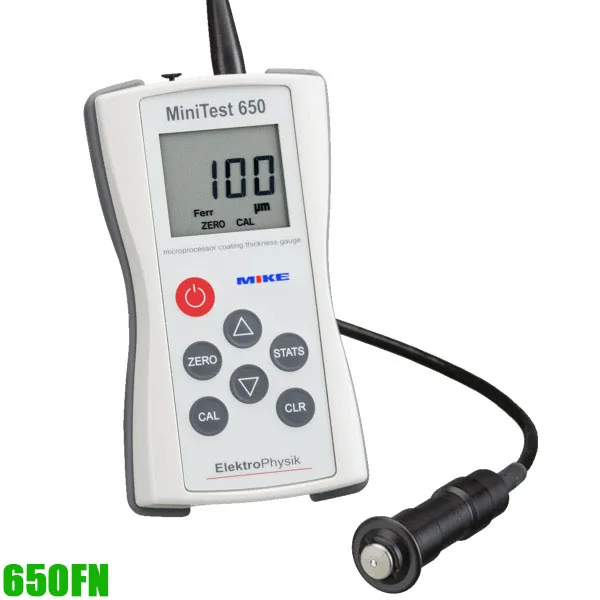 Minitest 650FN máy đo bề dày lớp phủ trên nền kim loại 0...2000 µm