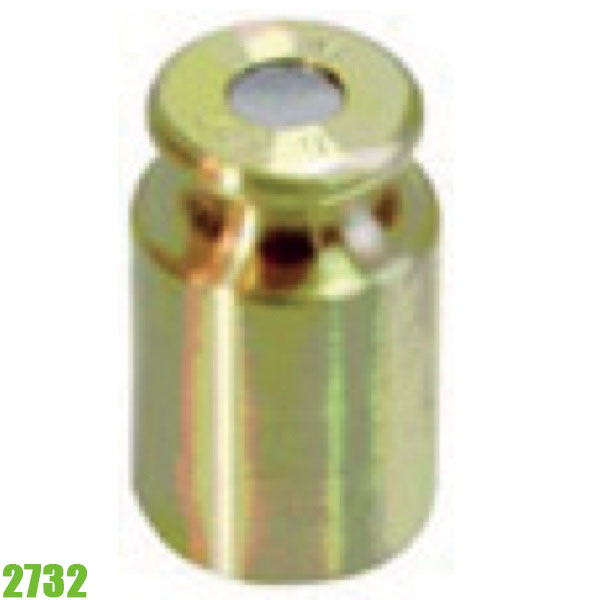 Quả cân chuẩn Vogel Germany 2732, vật liệu đồng thau