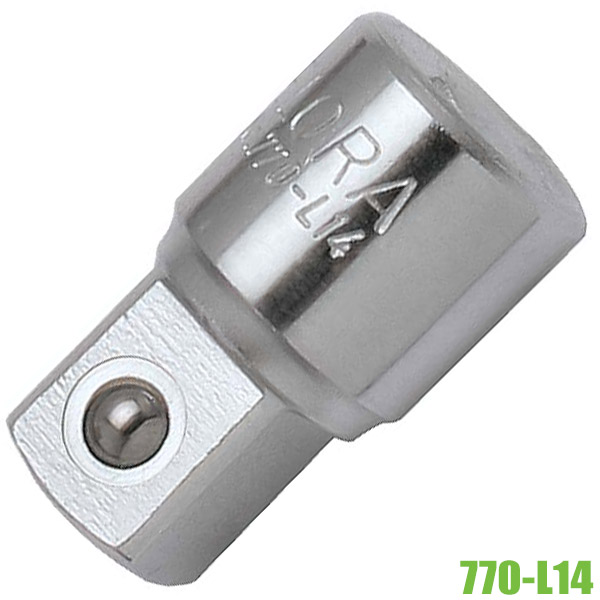 Đầu chuyển từ 1/2 inch xuống 3/8 inch ELORA 770-L14, dài 36mm