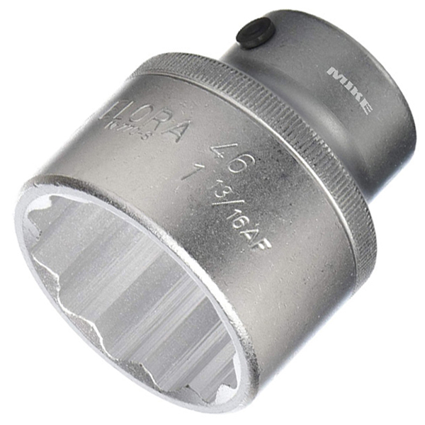 Đầu tuýp ELORA 770-S ngắn, vuông 3/4", loại 12 cạnh