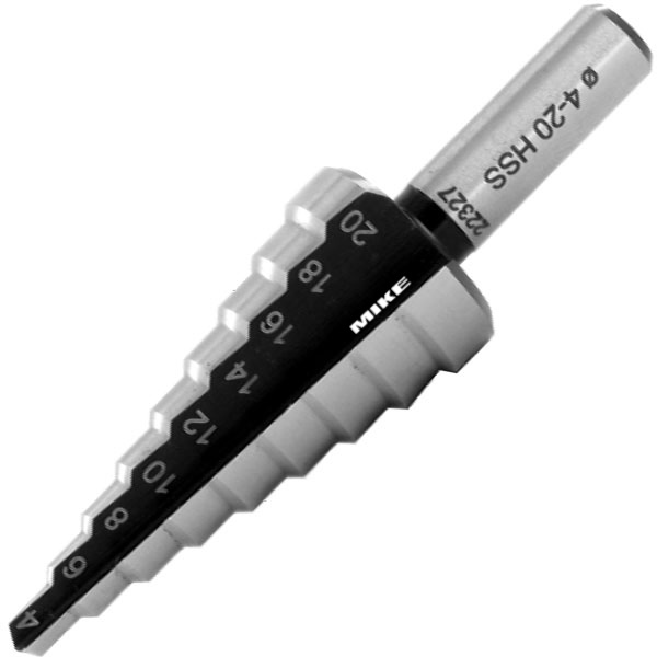 Mũi khoan tháp FAMAG 3692.012 bằng thép gió HSS Ø4-12mm