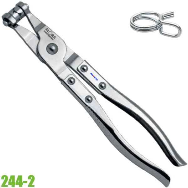 Kềm cổ dê ống ELORA 244-2, dài 206mm , đường kính 40mm