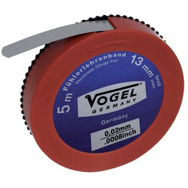 Thước căn lá Vogel Germany 455, bằng thép carbon dạng cuộn