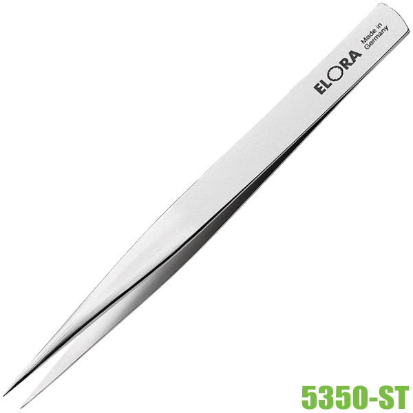 Nhíp gắp linh kiện mũi thẳng nhọn ELORA 5350-ST, dài 130mm