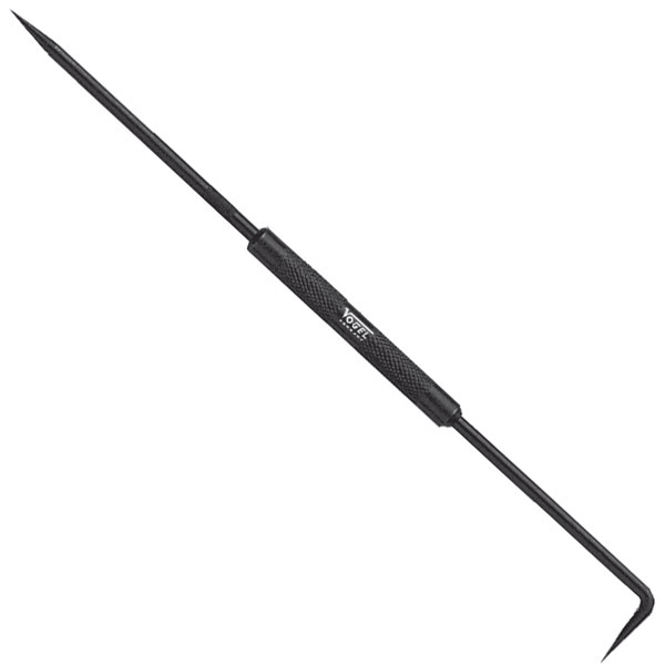 Bút khắc dấu trên thép 334604, 1 đầu thẳng 1 đầu cong 90º