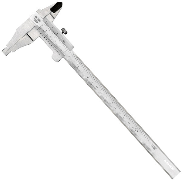 Thước cặp cơ ngàm kẹp đôi ELORA 1520, bằng thép không gỉ