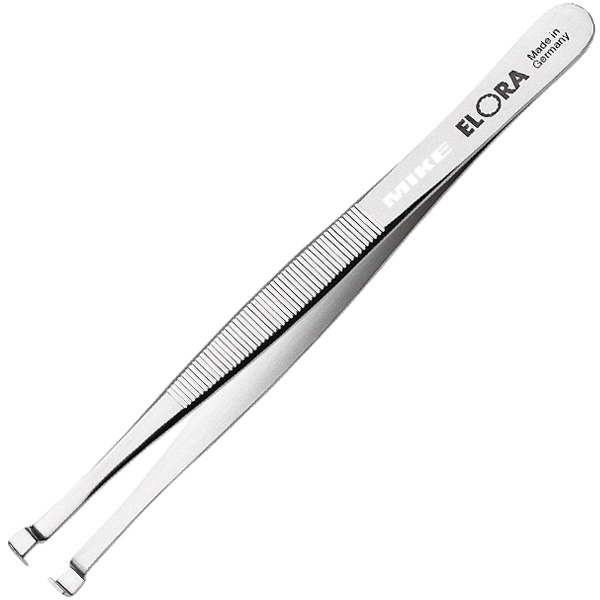 Nhíp gắp linh kiện đầu IC ELORA 5200-ST, mũi kiểu chữ U, dài 120mm