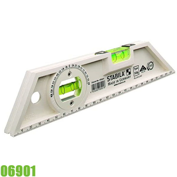 Thước thủy Stabila 06901, 25cm Type 104 Allround, ±1.0 mm/m