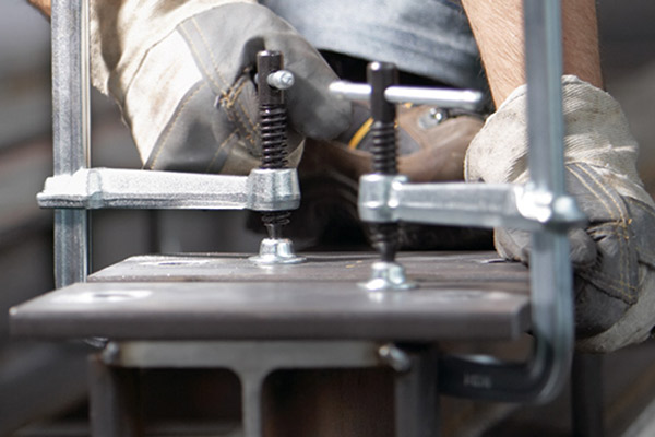 GS-K All‑steel screw clamp with tommy bar 2