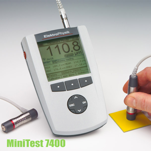 Máy đo độ dày lớp phủ chính xác cao MiniTest 7400. ElektroPhysik