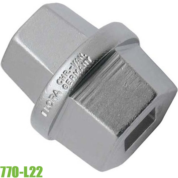 Đầu tuýp 1/2 inch chuyên dùng sửa ô tô ELORA 770-L22, chuẩn DIN 3120