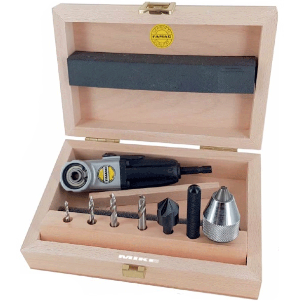 Bộ mũi khoan và đầu chuyển hướng 8 chi tiết FAMAG 1598.758