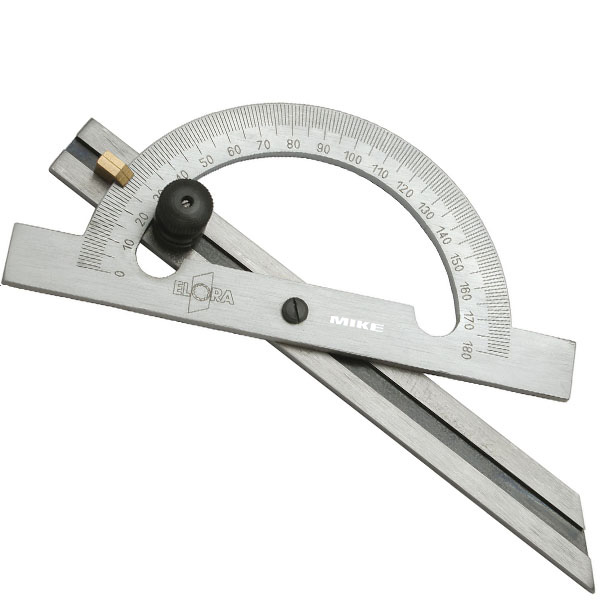 Thước đo góc 10-170° ELORA 1537, dài 150-400mm