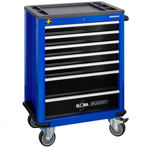 Tủ đựng đồ nghề 7 ngăn BUDDY 1210-L7B, màu xanh nước biển