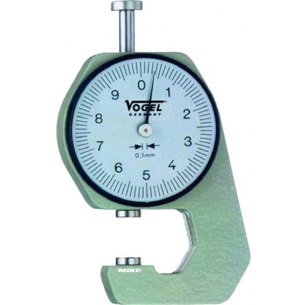 Đồng hồ đo độ dày Vogel Germany 24040, ±0.1mm, đầu đo phẳng