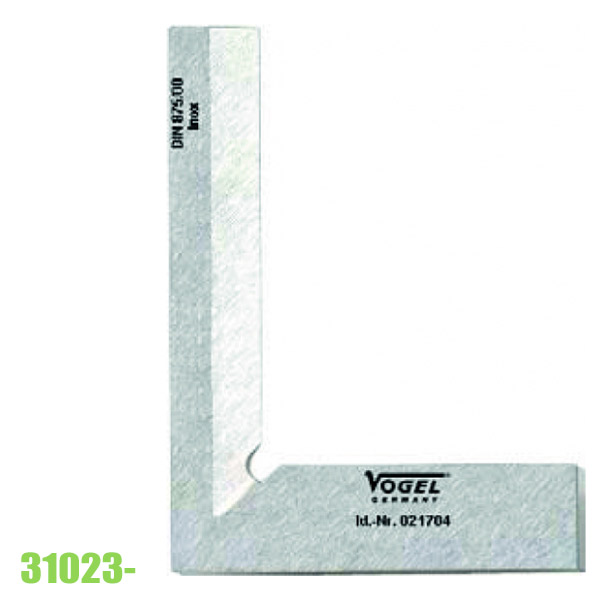 Thước eke kỹ thuật Vogel Germany 31023, thép cứng mạ crom